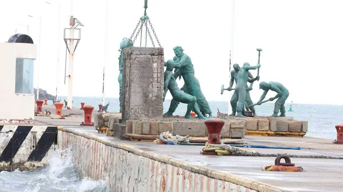 Muelle de la armada de México
