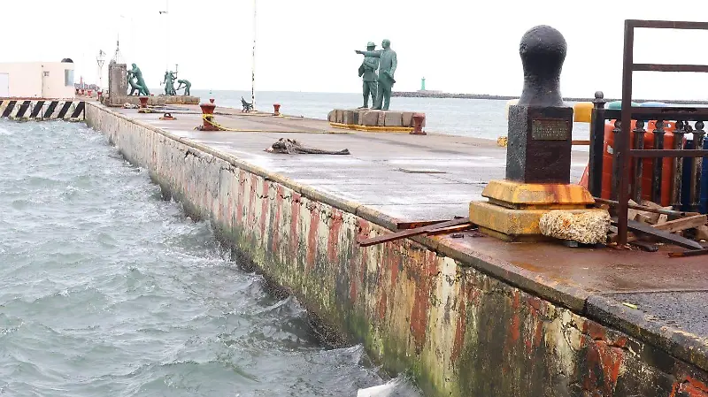 Muelle de la armada de México