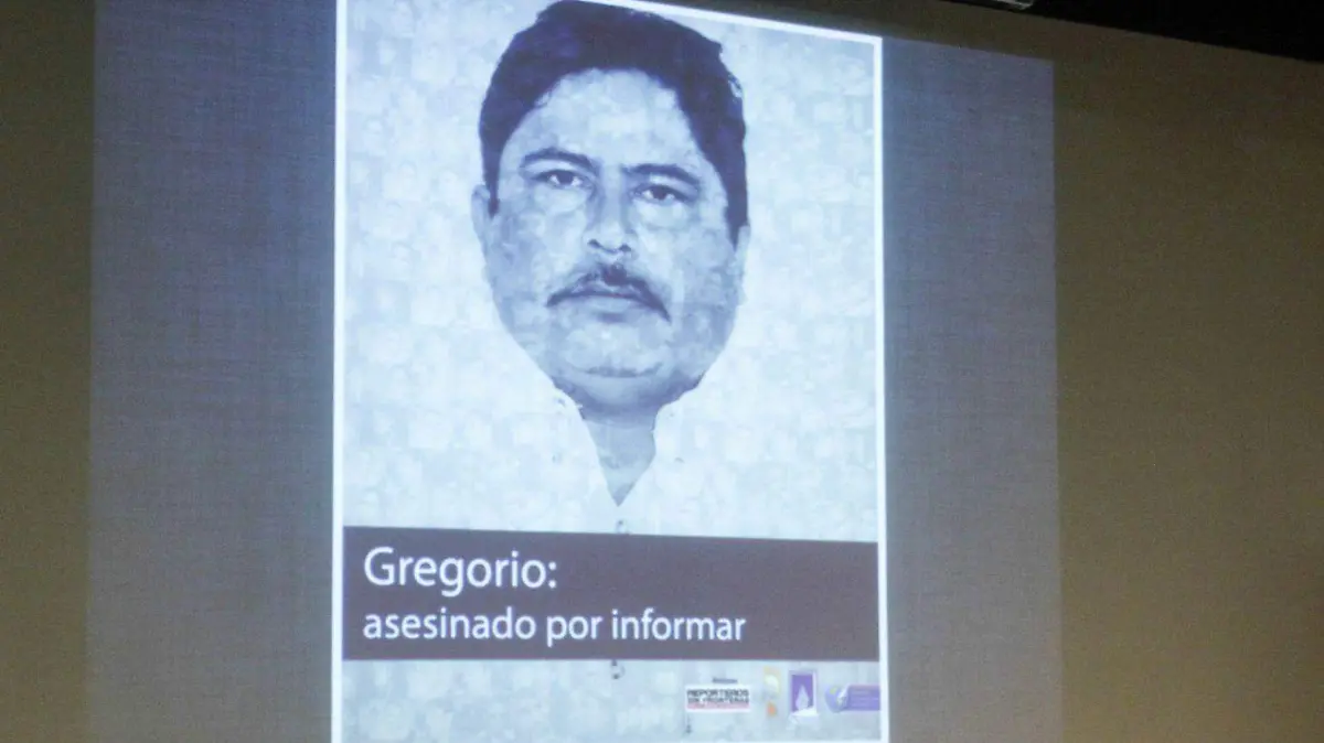 Periodista Gregorio Jimenez