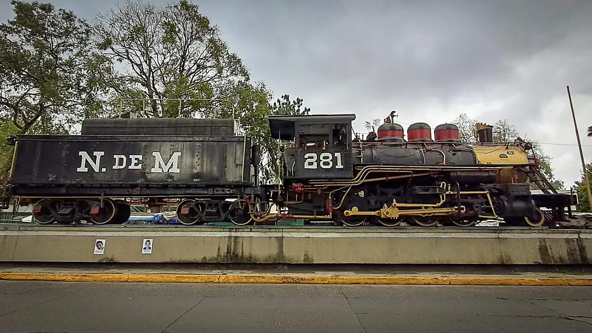 Primera estación del ferrocarril en Xalapa