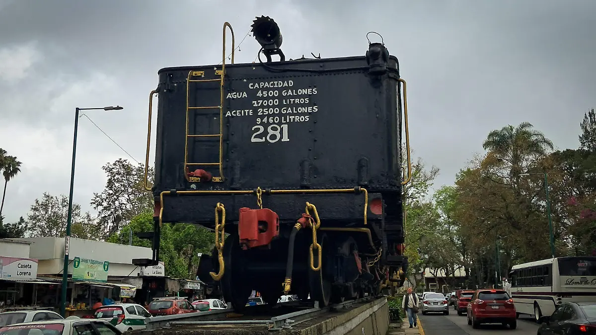 Primera estación del ferrocarril en Xalapa