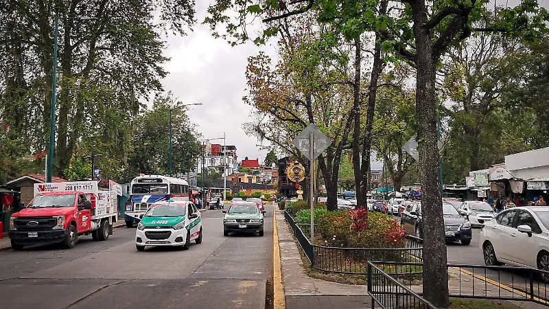 Primera estación del ferrocarril en Xalapa