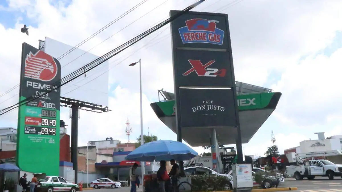 Precio de gasolina en Xalapa