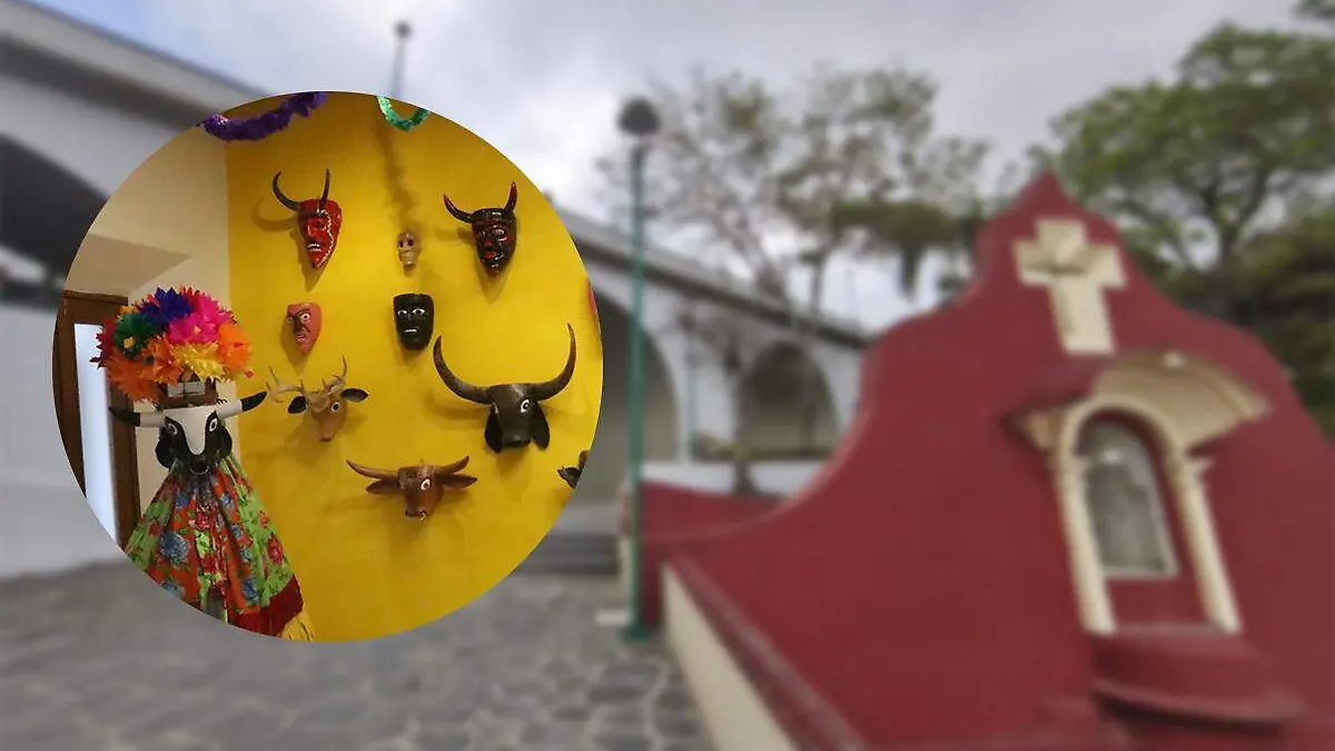Sitio cultural en el barrio Xallitic