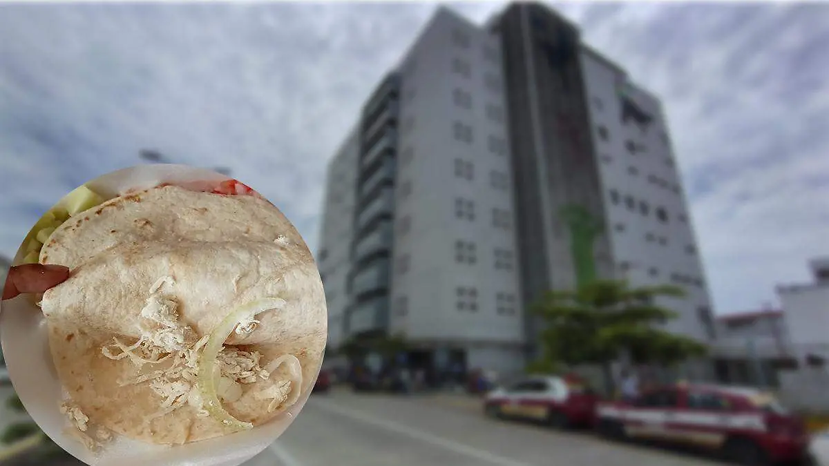 Comida del hospital infantil de Veracruz
