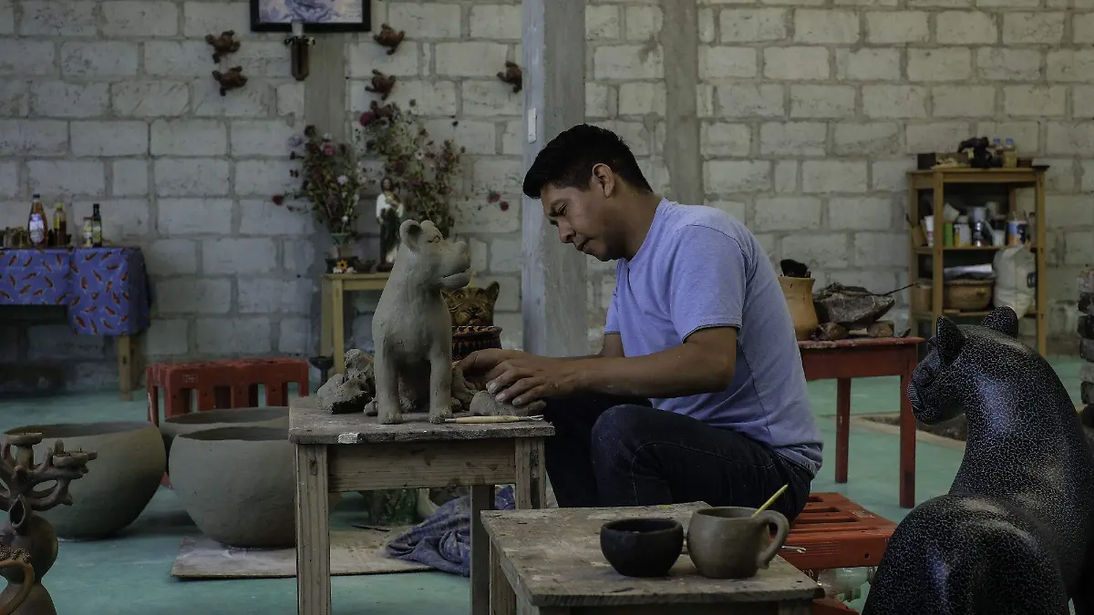 Artesanos de Amatenango del Valle