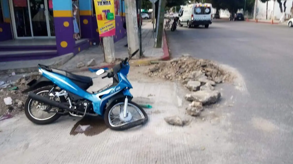 motociclista, quinta
