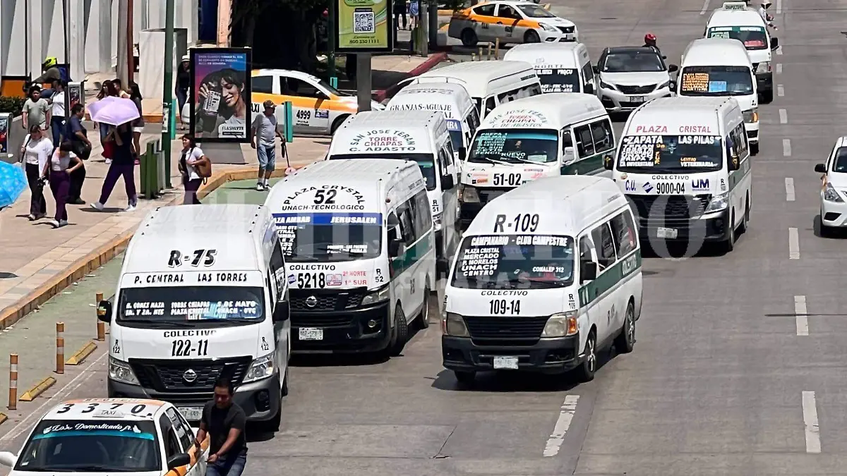 Trasnporte Público en Tuxtla Gutiérrez