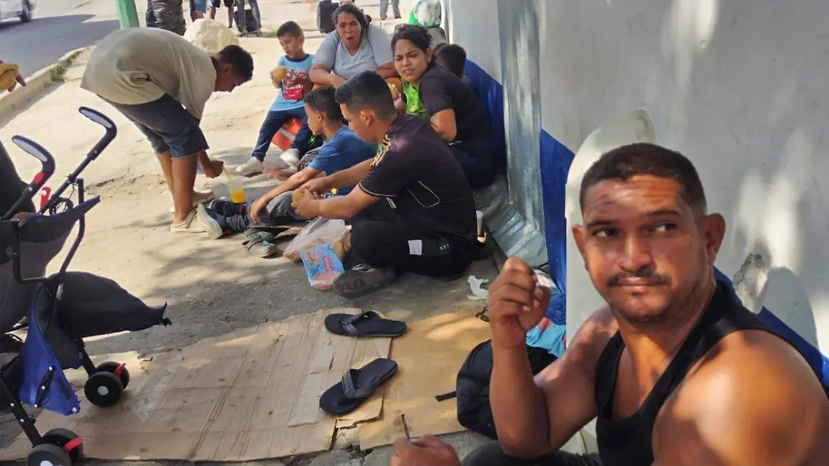 La travesía complicada de migrantes en Chiapas