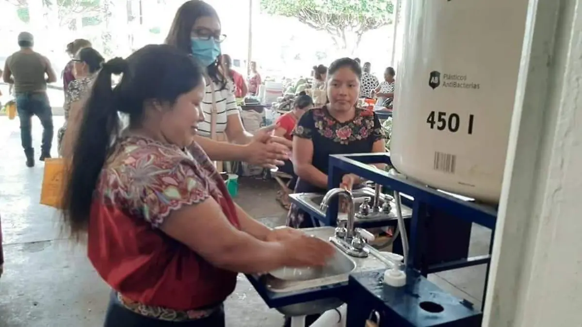lavamanos, chiapas, higiene