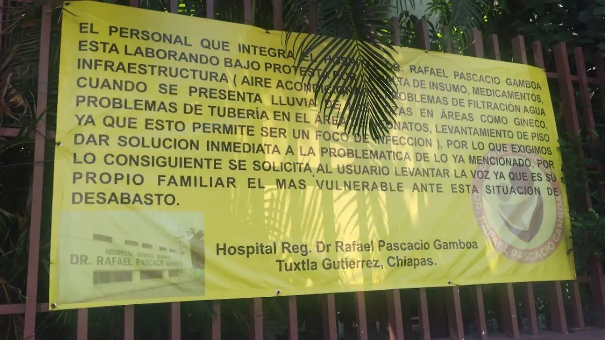 protesta en hospital dr rafael pascacio gamboa