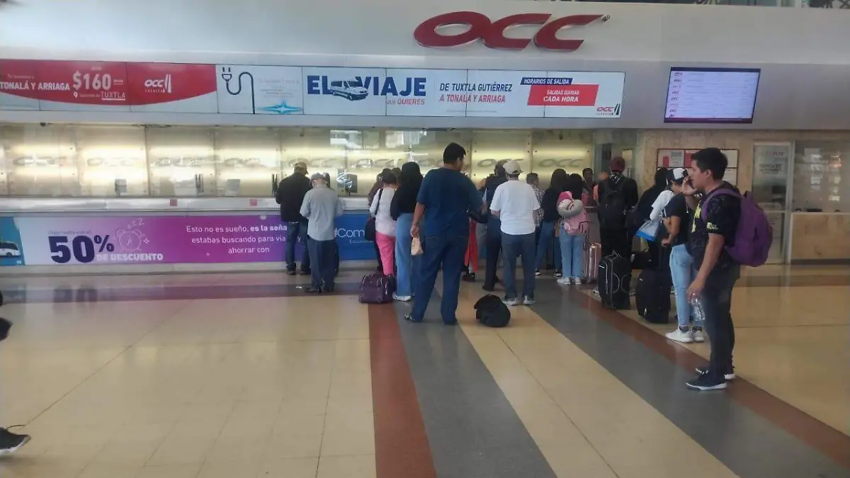 Migrantes en Tuxtla Gutiérrez