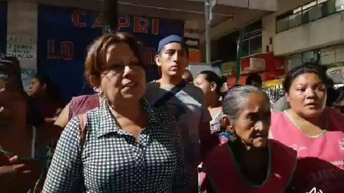comerciantes informales, inconformidad, presidente Tuxtla Gtz