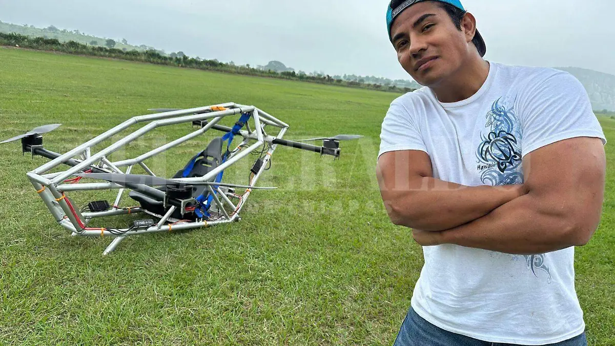 Auto volador desarrollado en Chiapas
