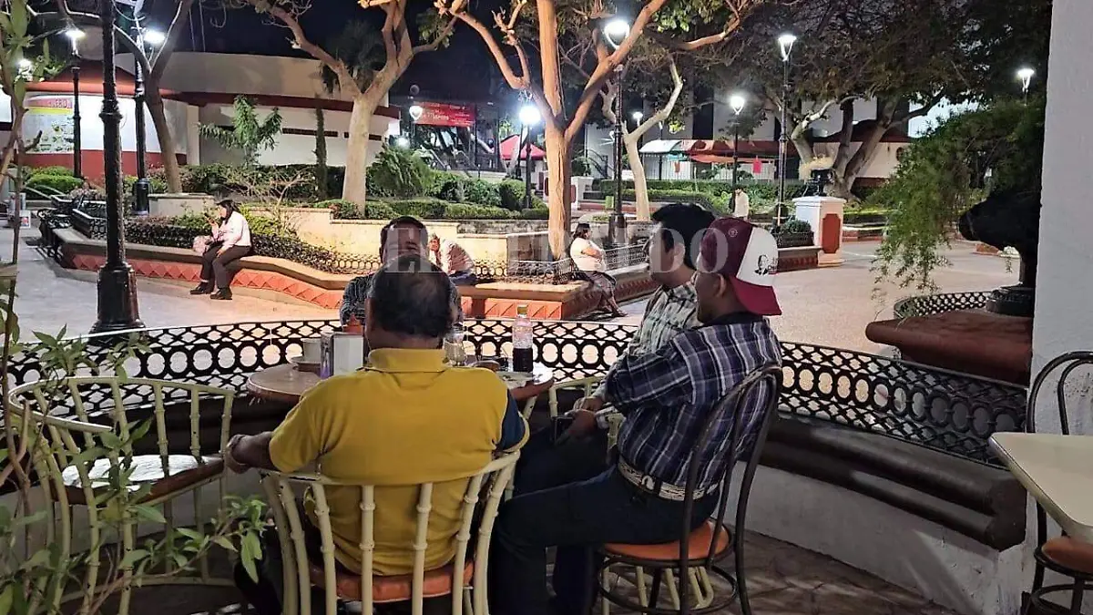 restaurante en parque