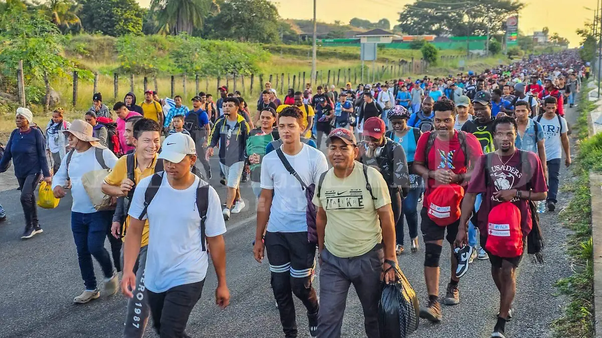 Caravana de migrantes