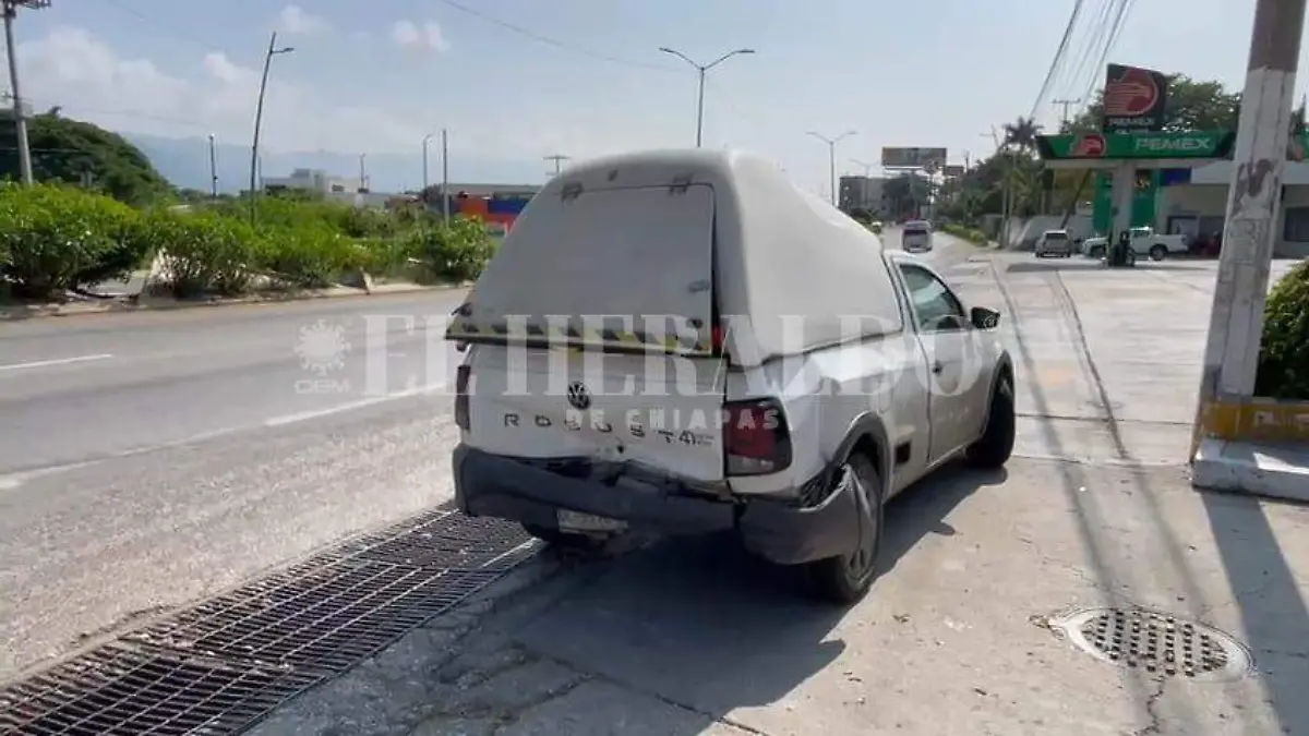 Elementos de la Policía se trasladaron al lugar