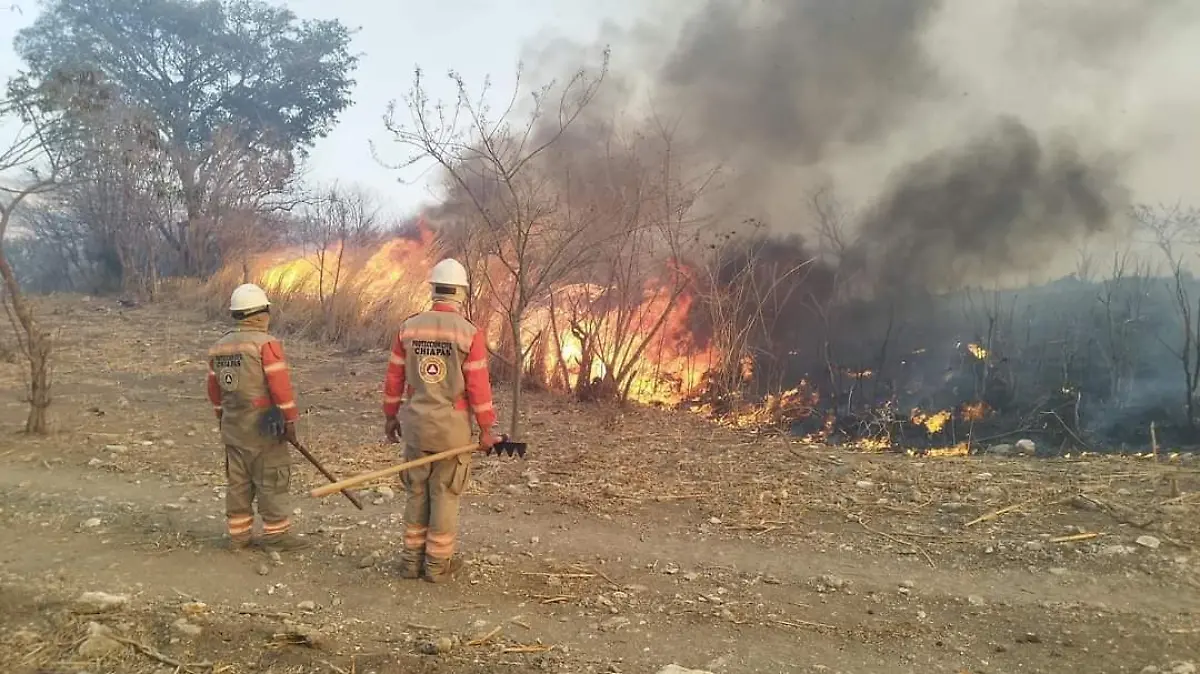 incendio en zinacantan