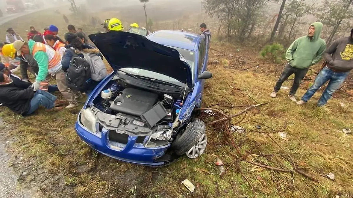 Vehículo accidentado