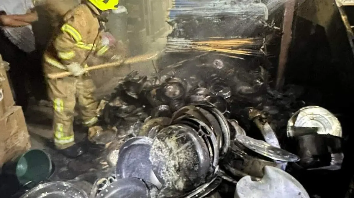 Incendio en San Cristóbal