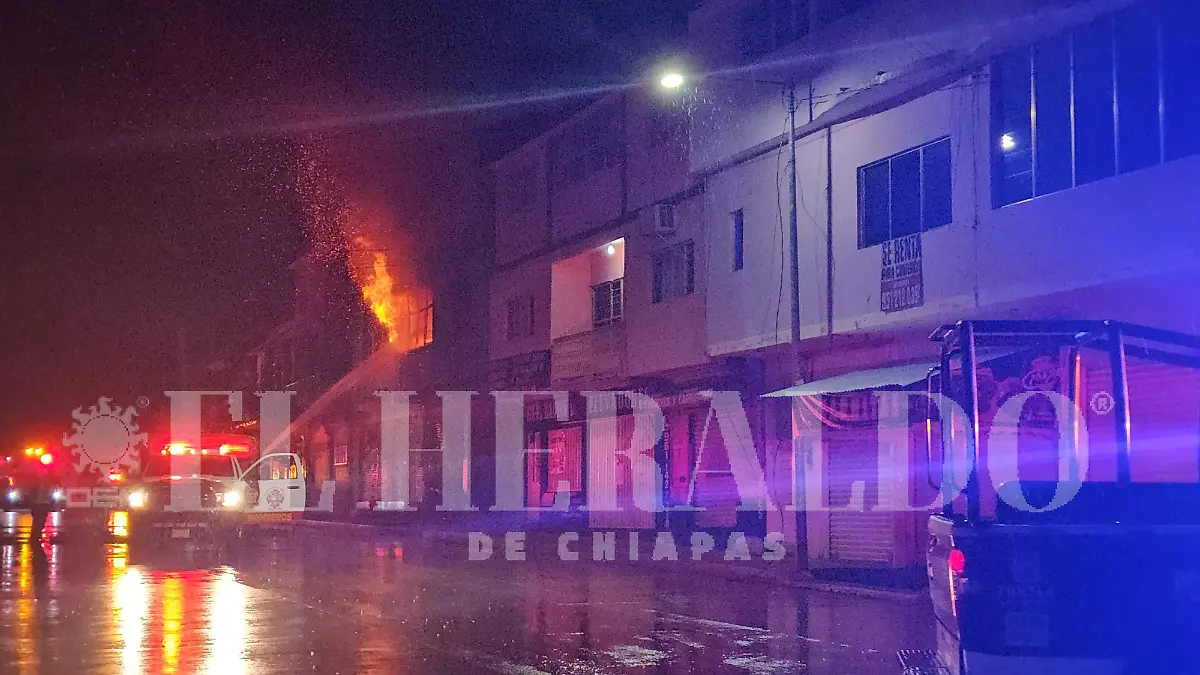 Incendios en viviendas de Tuxtla