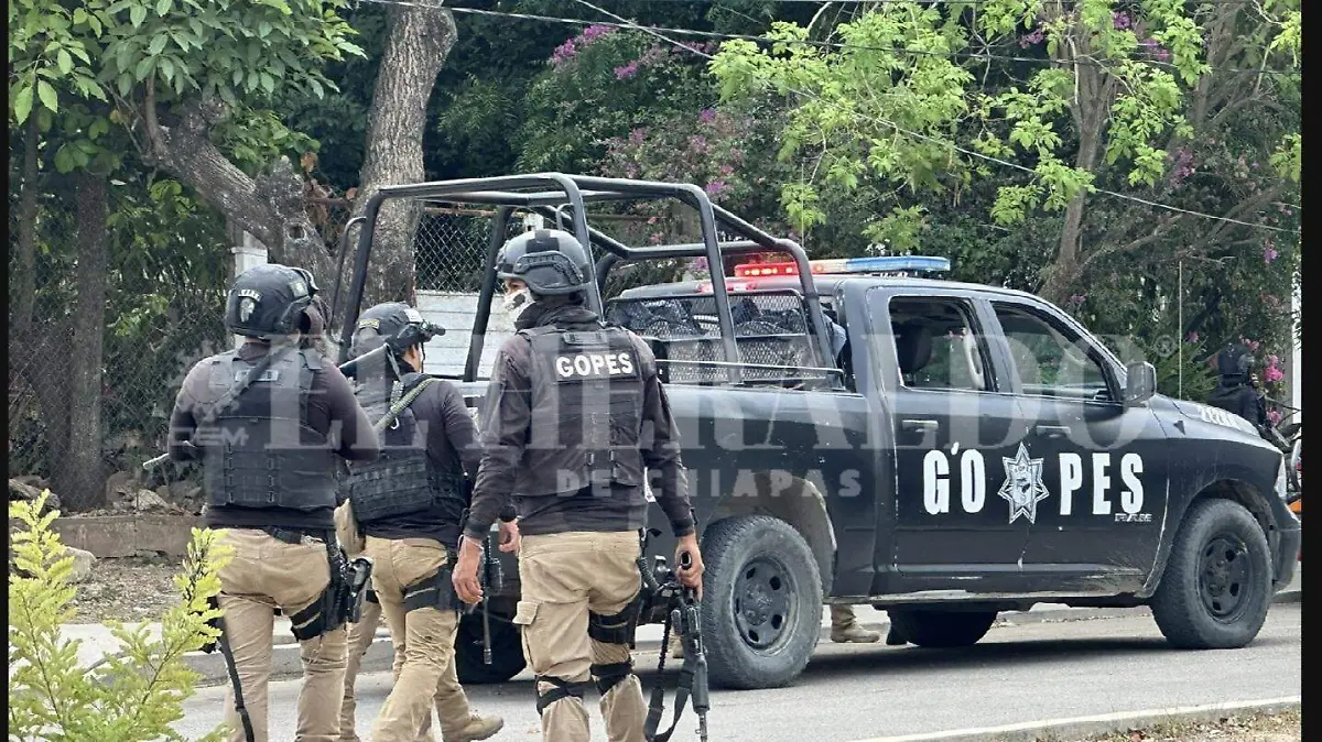 Ataque armado en Ocozocoautla