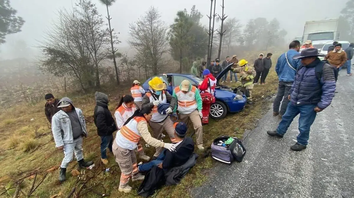 Protección Civil atiende accidente