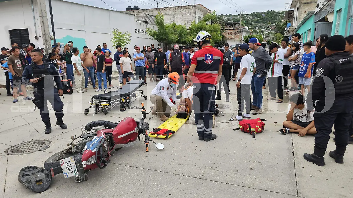 Accidente en Patria Nueva