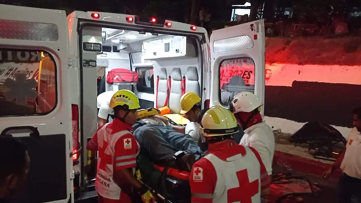 Volcadura en Tuxtla Gutiérrez