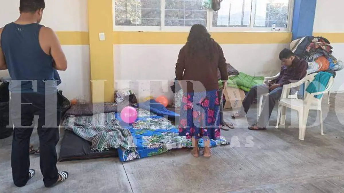 desplazados salen de la Sierra Madre de Chiapas 