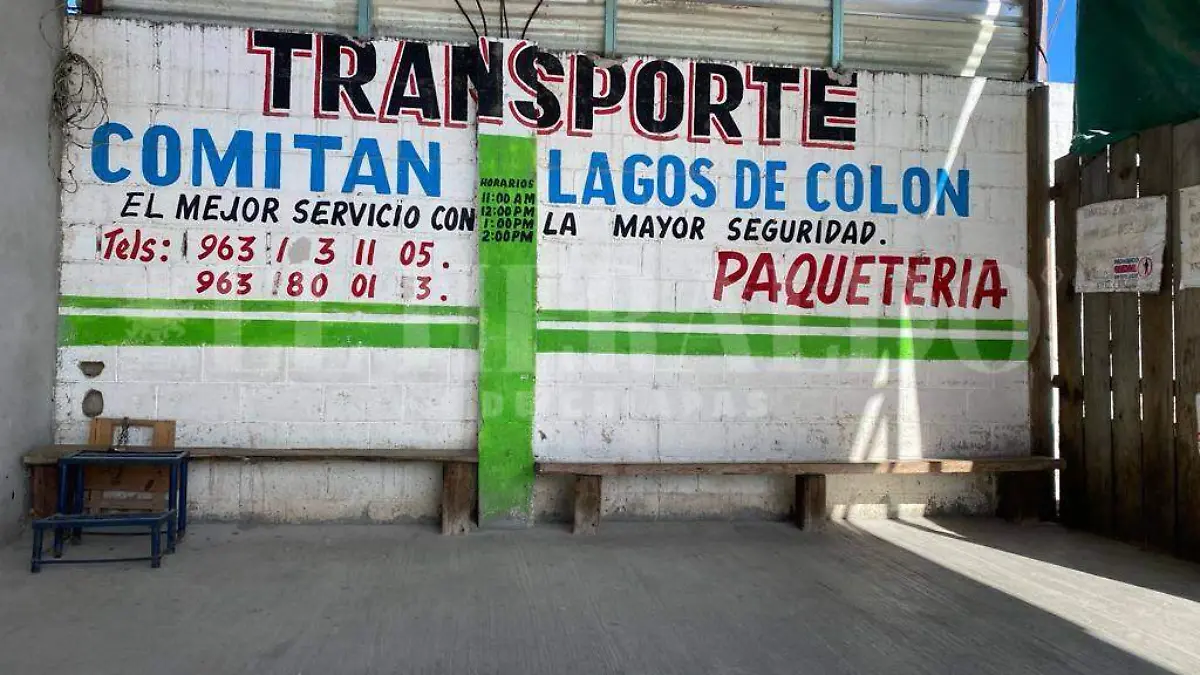 Transporte Comitán-Lagos de Colón