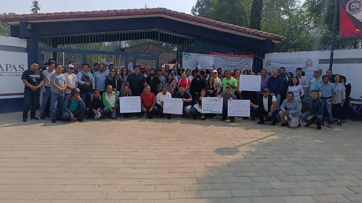 trabajadores del COBACH