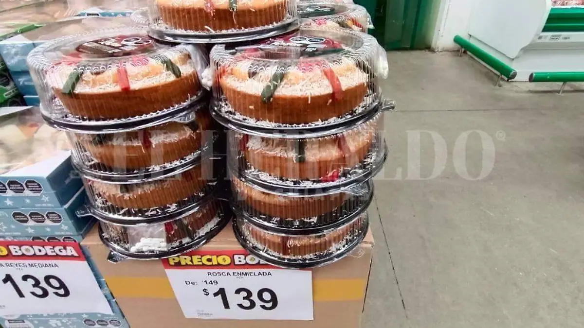 Rosca de reyes en Supermercados