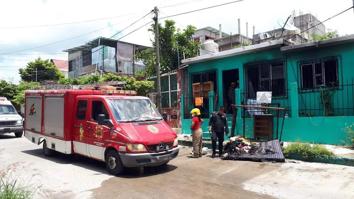 incendio casa habitación