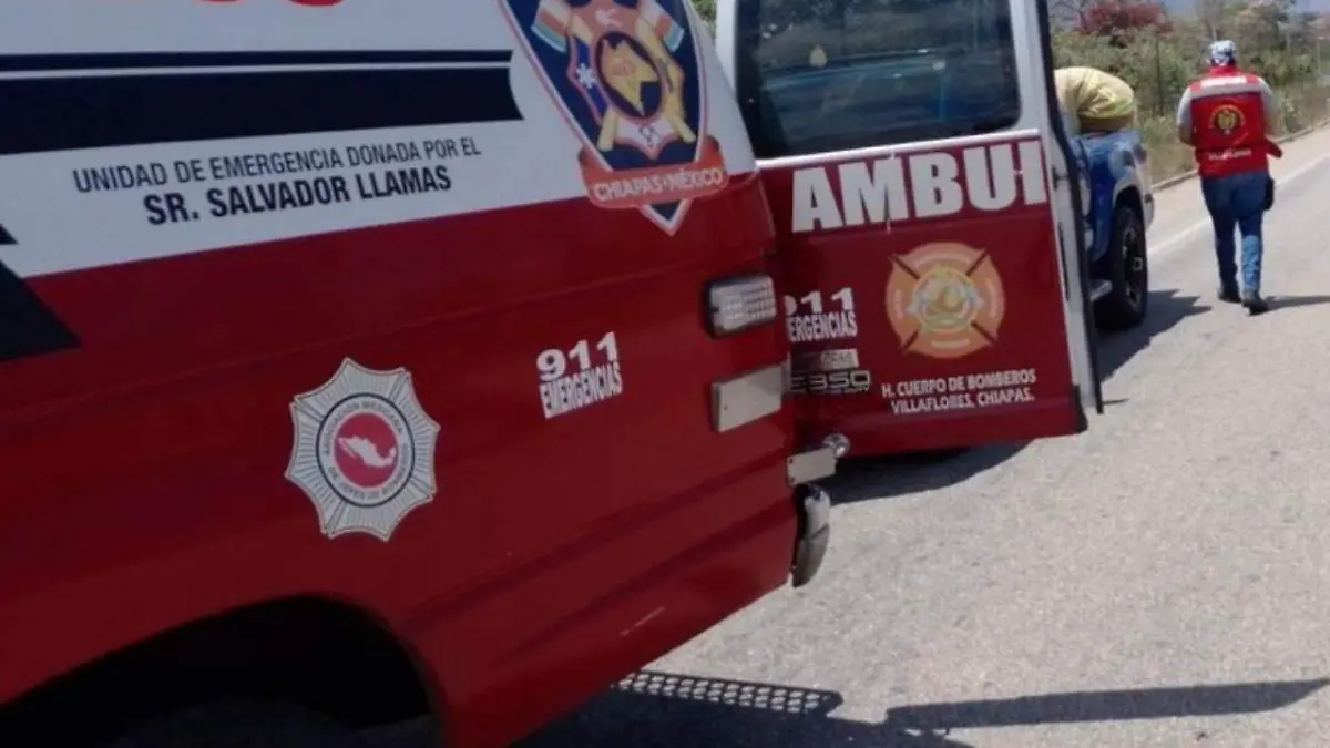 Accidente en Villaflores