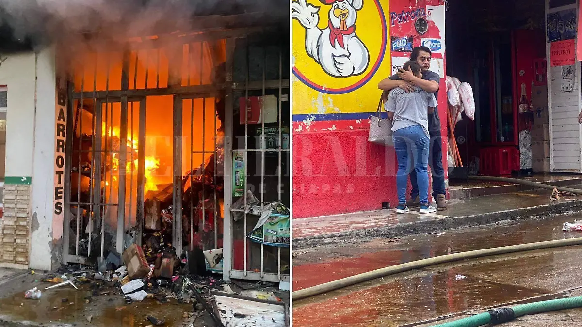 Incendio en Cintalapa