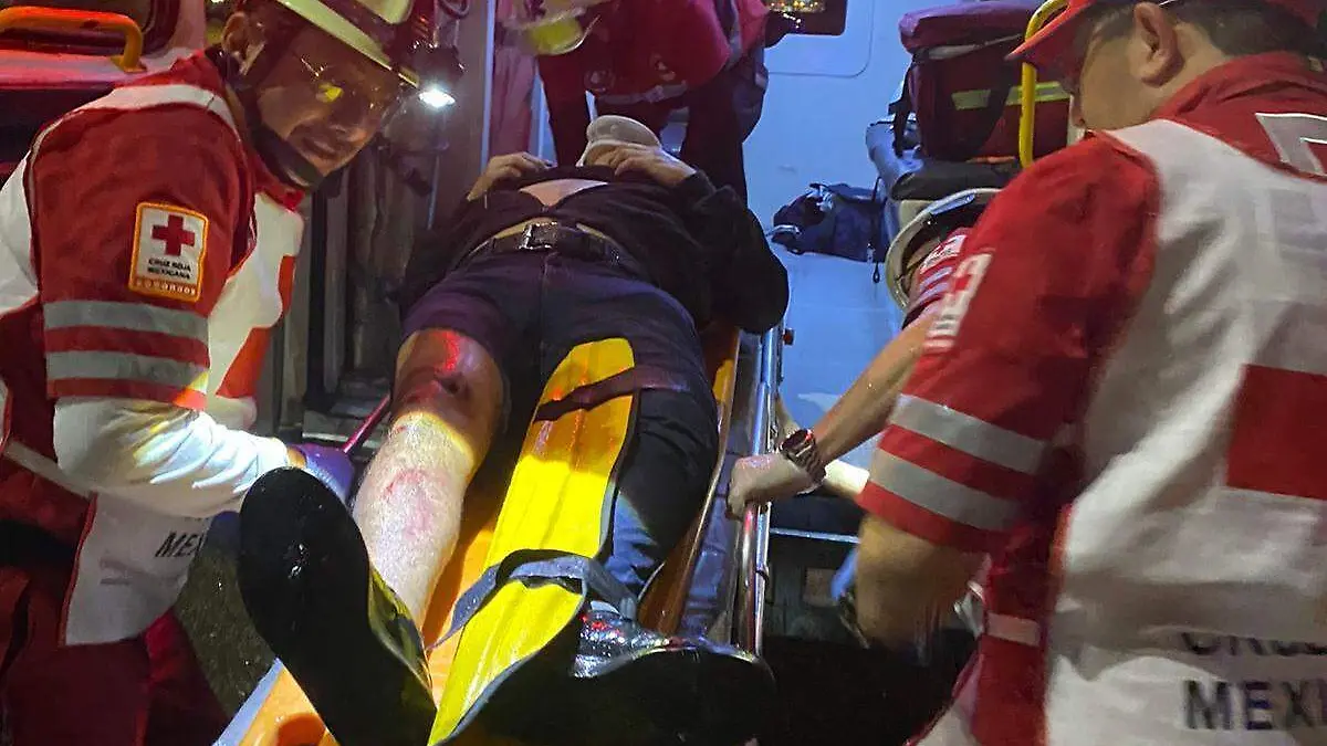 Choque en la colonia Plan de Ayala