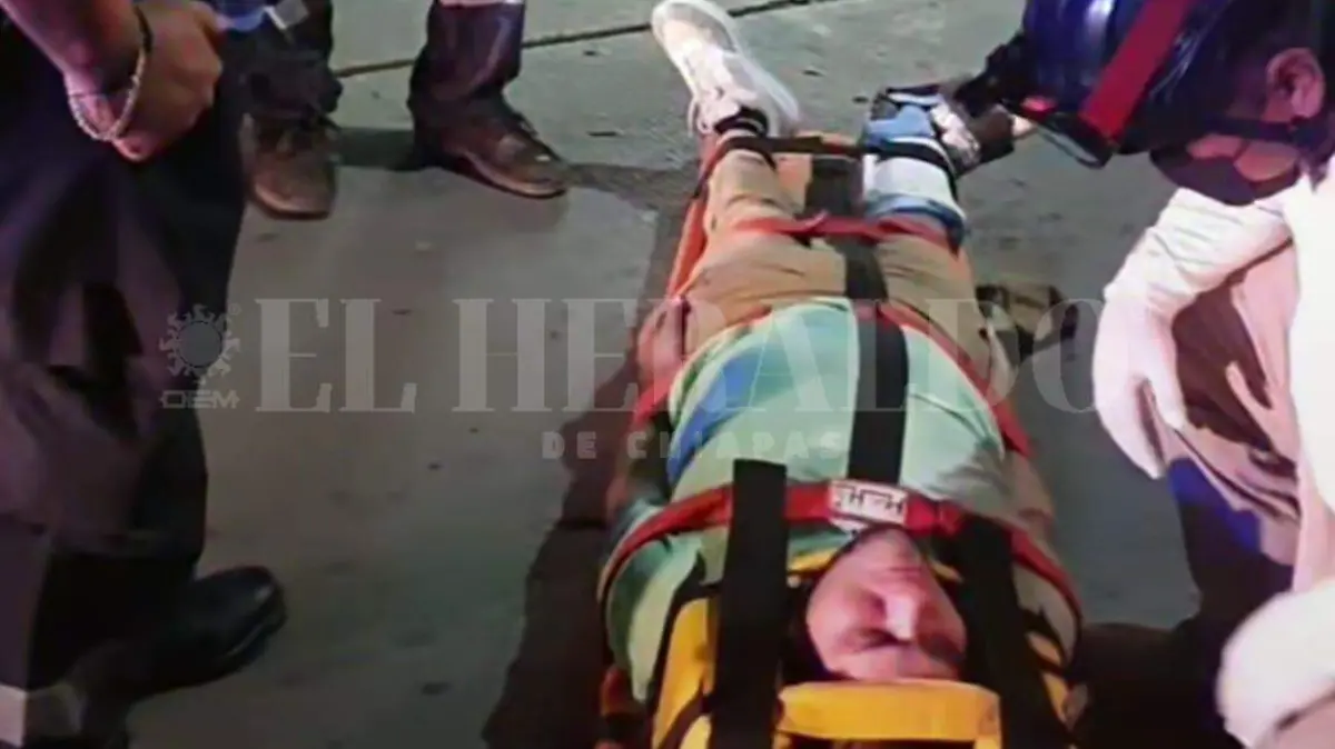 Accidente en Tuxtla Gutiérrez