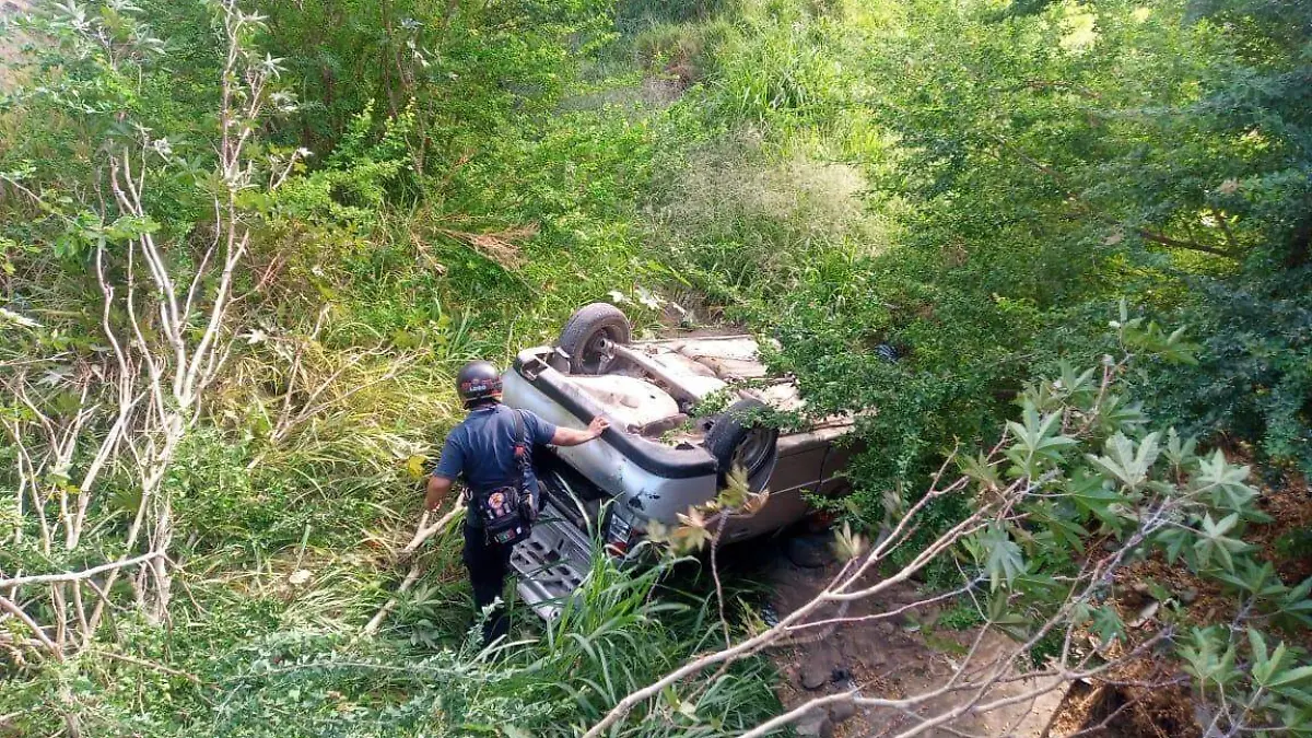 Volcadura en Tonalá