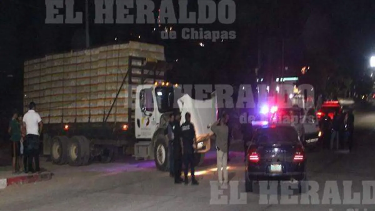 EN EL CRUCERO DEL PATIO, FUE EL ACCIDENTE