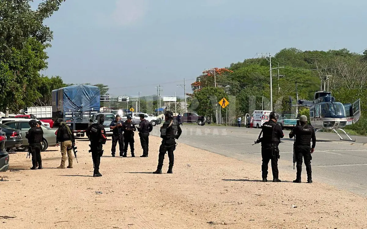 Balacera en Ocozocoautla (7)