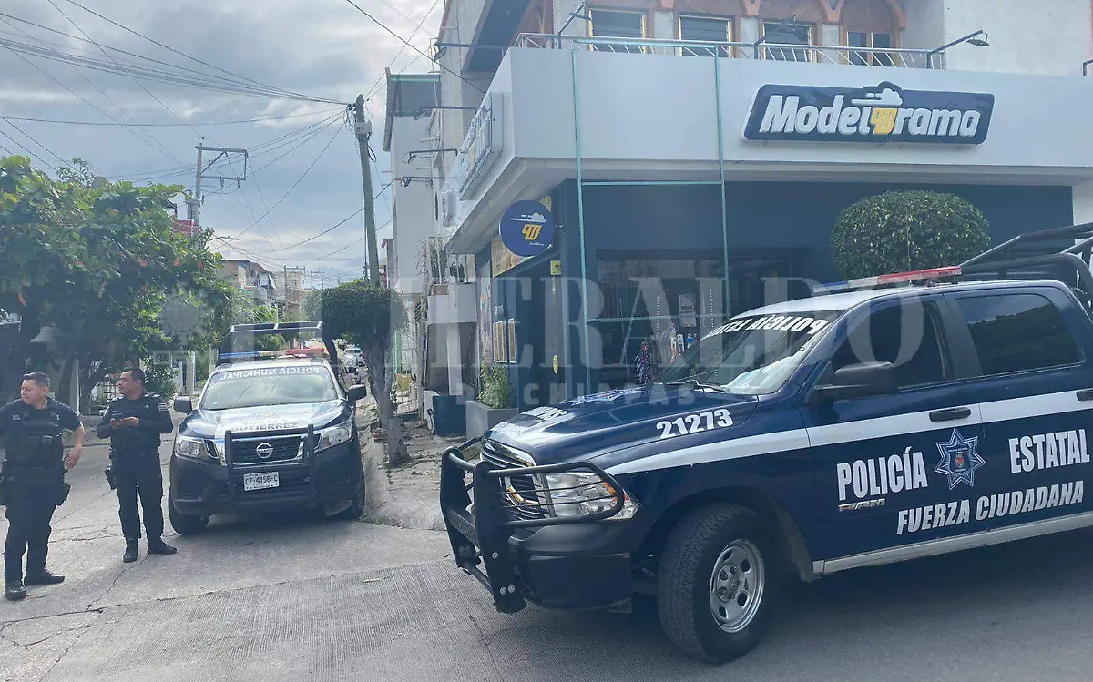 Asaltan Modelorama en Tuxtla Gutiérrez