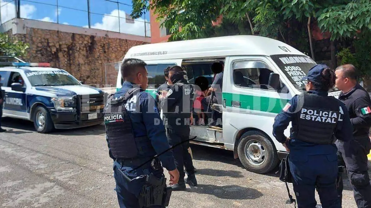 mujer resulta herida de bala perdida 1 