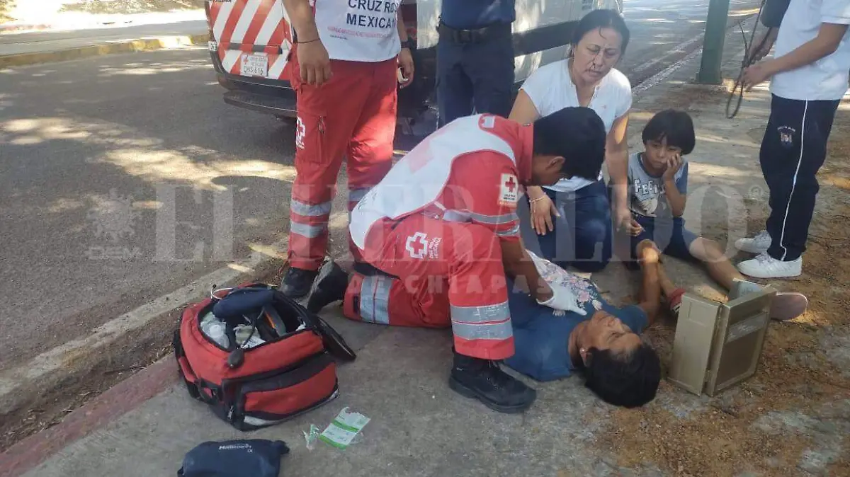 Accidente en Tuxtla Gutiérrez