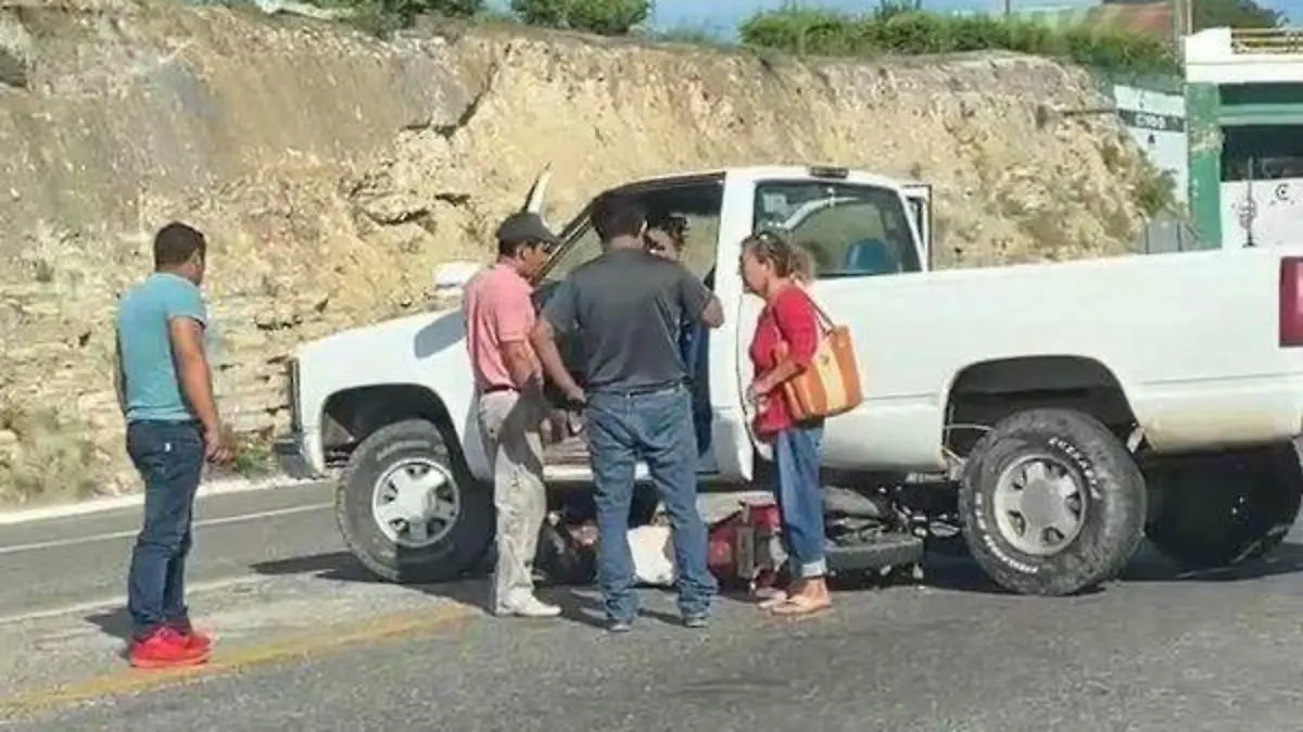 Accidente de tránsito en Chiapa de Corzo