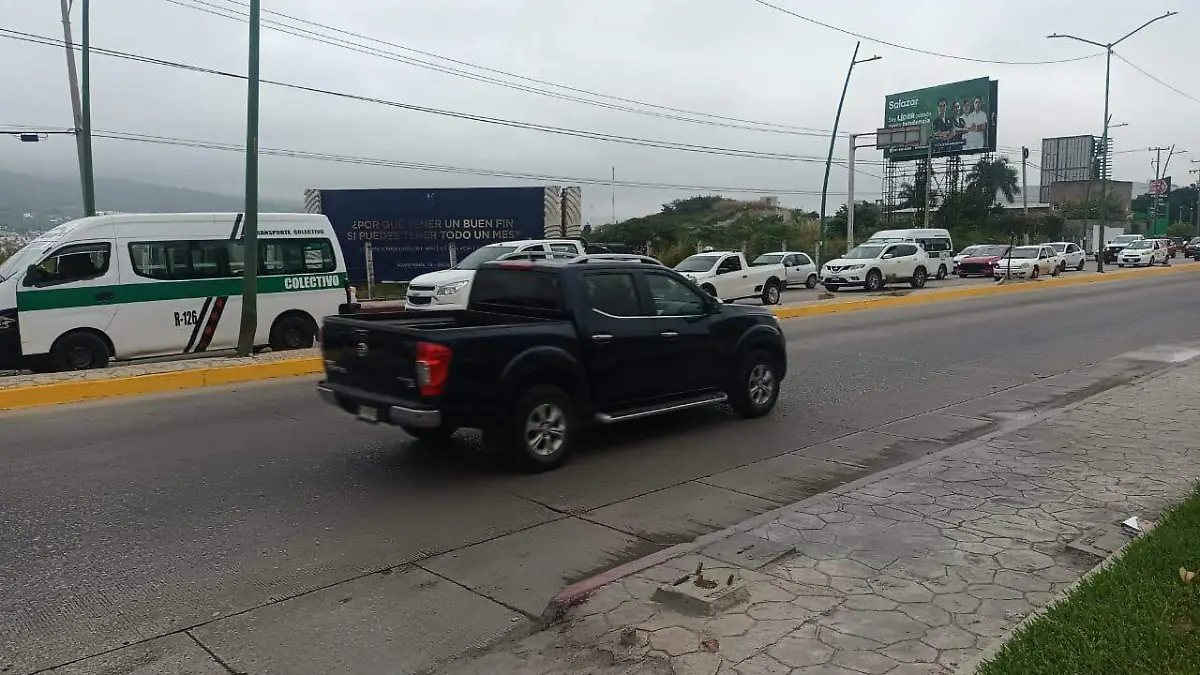 Accidente en el libramiento sur poniente