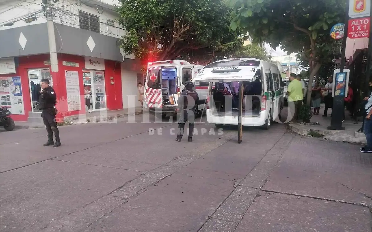 señora convulsionada