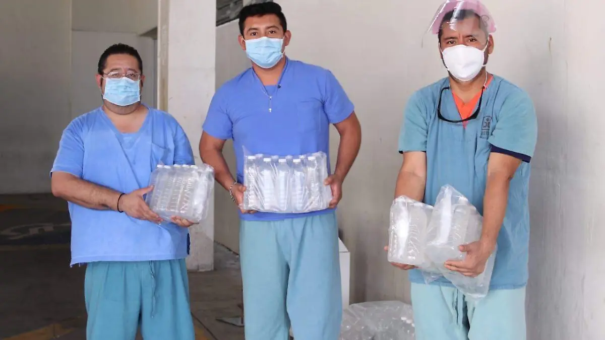 Politécnica, Tuxtla, gel antibacterial