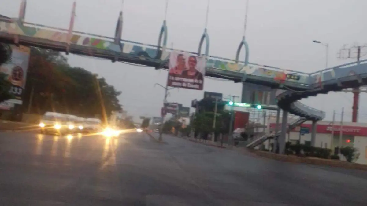 Lona campaña política