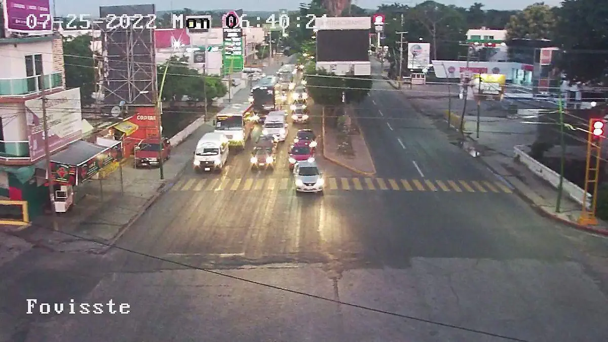 Tráfico en Tuxtla Gutiérrez